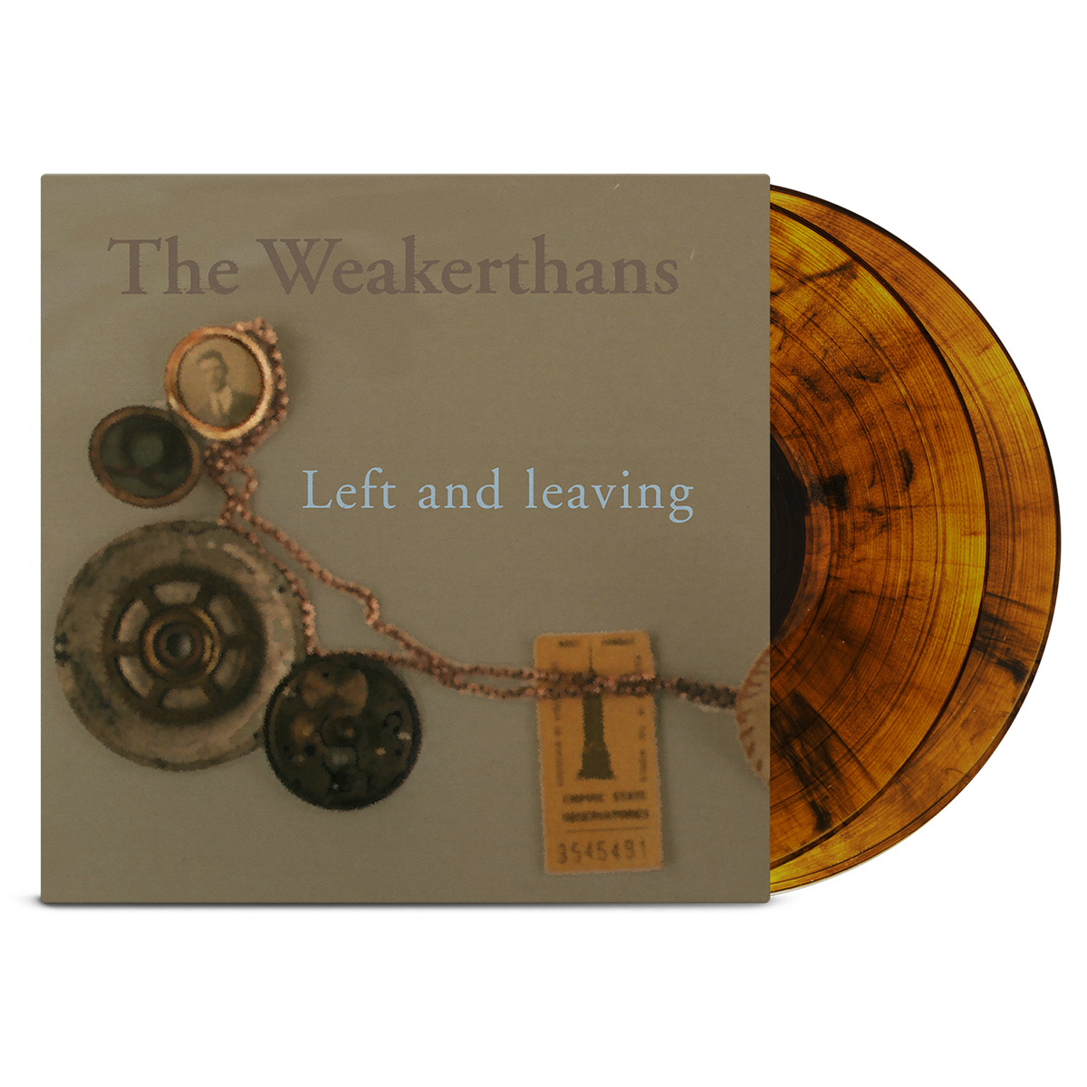 Left And Leaving 25th Anniversary 2xLP (Clear Orange Smoke)